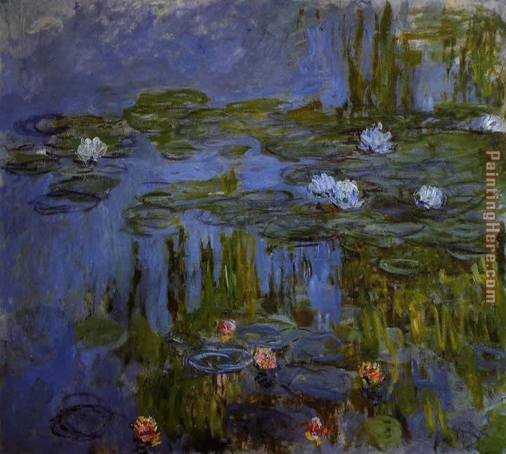 Water-Lilies 30 painting - Claude Monet Water-Lilies 30 art painting
